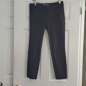 Midrise Dark Gray Straightleg Pants Size 8